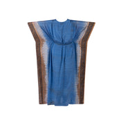 Sarab Vintage Silk Sari Kaftan: Sustainable Luxury (One-of-a-Kind) invisible mannequin back